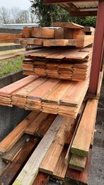 Pakket Douglas hout B-keus - palen planken enzovoort, Ophalen, Nieuw, 250 cm of meer, Balken