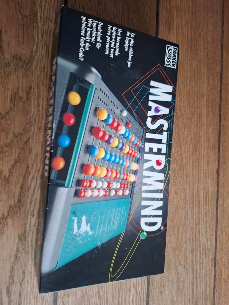 Mastermind Bordspel - Klassieker!, Hobby en Vrije tijd, Denksport en Puzzels, Gebruikt, Overige typen, Minder dan 500 stukjes