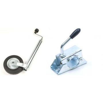 Neuswiel 48 mm stalen velg met neuswielklem 48 mm beschikbaar voor biedingen