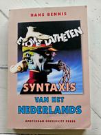 Syntaxis van het Nederlands, Boeken, Gelezen, Hans bennis, Alpha, HBO
