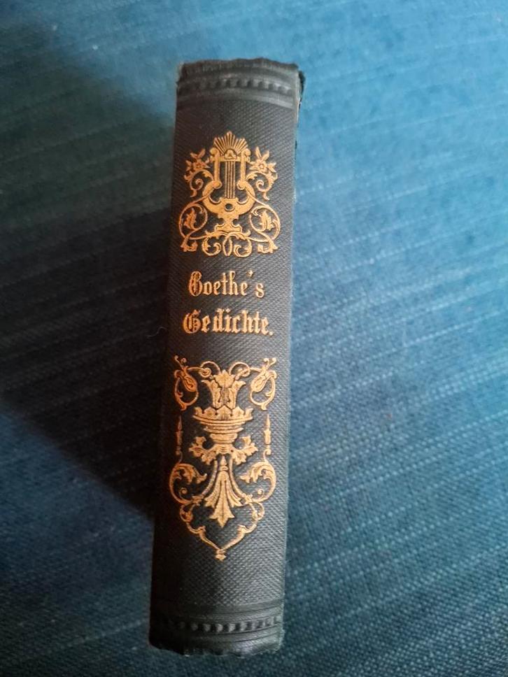 Goethes Gedichte, 1868, Stuttgart, Antiek en Kunst, Antiek | Boeken en Bijbels, Ophalen of Verzenden