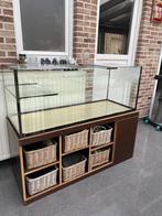 Aquarium met kast, Dieren en Toebehoren, Ophalen, Gebruikt, Leeg aquarium