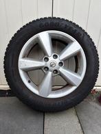 Vier winterbanden Nissan Qashqai 17 inch originele velgen, Ophalen, 215 mm, Velg(en), 17 inch