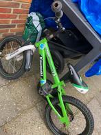 Kawasaki Kinderfiets 16 inch, Fietsen en Brommers, Fietsen | Jongens, Ophalen of Verzenden, Gebruikt, 16 inch, Handrem