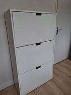 Witte schoenenkast, Huis en Inrichting, Kasten | Schoenenkasten, Ophalen, Zo goed als nieuw, Modern