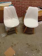 FF Europe Kuipstoelen - Nieuw in doos, Hout, Twee, Wit, Ophalen of Verzenden