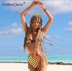 Festival set top en rokje, Kleding | Dames, Ophalen of Verzenden, Zo goed als nieuw