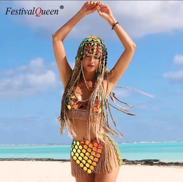 Festival set top en rokje beschikbaar voor biedingen