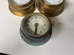 Bronzen/messing Inproco klok/temperatuur/barometer, Watersport en Boten, Ophalen of Verzenden, Gebruikt, Interieur en Kussens