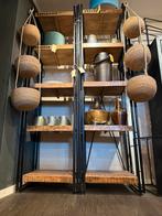 Prachtige industriële kast– stoer hout & metaal met karakter, Ophalen