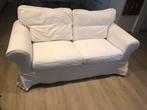 Keurig Ikea Ektorp tweezitsbankje met witte stoffen hoes, Huis en Inrichting, Banken | Bankstellen, Ophalen, 150 tot 200 cm, Tweepersoons