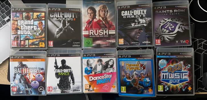 PlayStation 3 Spellen Collectie, Spelcomputers en Games, Games | Sony PlayStation 3, Gebruikt, Avontuur en Actie, 1 speler, Vanaf 18 jaar