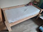 Tka: bed 90x200, gebleekt steigerhout, 90 cm, Gebruikt, Eenpersoons, Ophalen