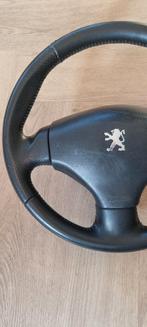 Lederen Stuur + Airbag Peugeot 206, Ophalen of Verzenden, Gebruikt, Peugeot