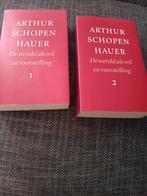 Schopenhauer - de wereld als wil en voorstelling, Ophalen of Verzenden, Zo goed als nieuw, Wijsbegeerte of Ethiek