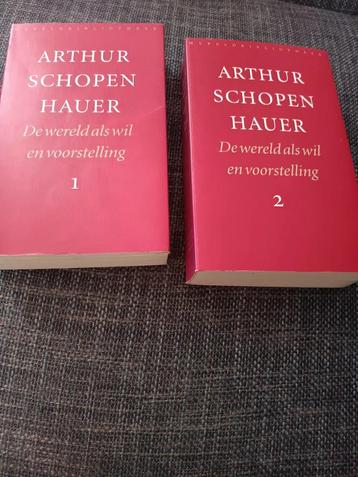 Schopenhauer - de wereld als wil en voorstelling beschikbaar voor biedingen