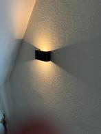 Wandlamp bridgelux led zwart ijzer, Ophalen of Verzenden, Zo goed als nieuw