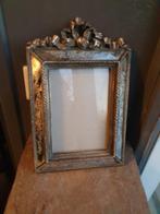Mooie vintage spiegelglas fotolijst in nette staat..., Minder dan 50 cm, Gebruikt, Metaal of Aluminium, Ophalen of Verzenden