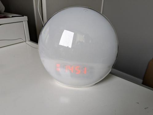 wekkerradio Wake up light, Witgoed en Apparatuur, Wekkers, Gebruikt, Digitaal, Ophalen of Verzenden