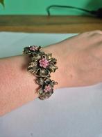 Prachtige damesarmband met horloge., Sieraden, Tassen en Uiterlijk, Antieke sieraden, Ophalen of Verzenden, Overige materialen