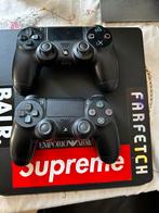 Playstation 4 slim + 2 controllers, Spelcomputers en Games, Ophalen, Gebruikt, Met 2 controllers, Slim