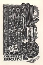 1205 Ex Libris Oostenrijk : Toni Hofer, 1979, Antiek en Kunst, Kunst | Etsen en Gravures, Verzenden
