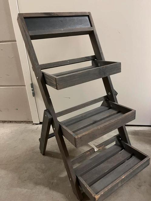 Decoratieve etagère (houten), Huis en Inrichting, Woonaccessoires | Etagères, Gebruikt, Ophalen of Verzenden