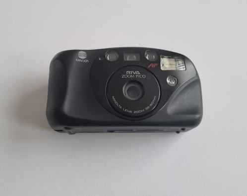 Minolta Riva Zoom Pico 35mm Point And Shoot Film Camera, Audio, Tv en Foto, Fotocamera's Analoog, Gebruikt, Compact, Minolta, Ophalen of Verzenden