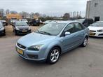 Ford Focus 1.6 74KW 4D 2007 Blauw NIEUWE APK, 1596 cc, 4 cilinders, Origineel Nederlands, Handgeschakeld