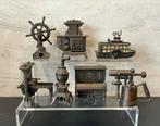 Vintage Set van 7 Metalen Puntenslijpers Play Me.70 e Jaren., Verzenden, Gebruikt