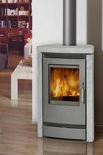 Speksteen houtkachel 6kw, Huis en Inrichting, Kachels, Ophalen, Houtkachel, Zo goed als nieuw, Vrijstaand