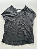 Zwart t-shirt Zara maat S, Ophalen of Verzenden, Zo goed als nieuw, Korte mouw, Maat 36 (S)