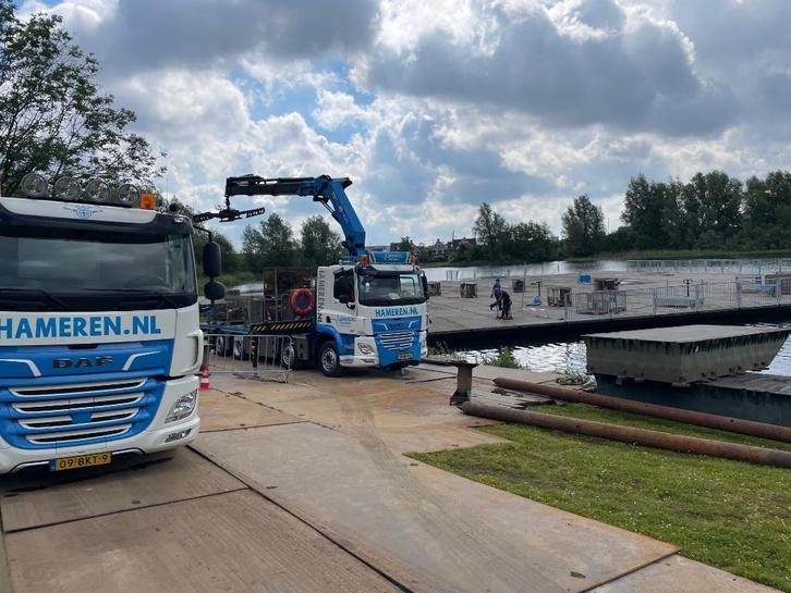 Van Hameren Verhuur brug  ponton terras op water bouwbruggen, Diensten en Vakmensen, Verhuur | Gereedschap en Machines