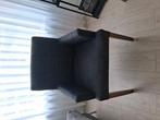 4 grijze eetkamerstoelen, Huis en Inrichting, Stoelen, Ophalen, Gebruikt, Grijs