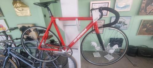 racefiets voor baan  rood M Jan van Amsterdam, Fietsen en Brommers, Fietsen | Racefietsen, Gebruikt, Overige merken, Minder dan 10 versnellingen