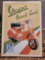 Vespa Grand Sport Reclame Ansichtkaart, Fietsen en Brommers, Ophalen of Verzenden