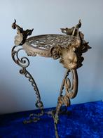 Vintage Messing/Bronzen Plantenstandaard Hollywood Regency, Ophalen of Verzenden