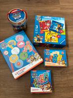 Paw Patrol Spelletjes Pakket, Kinderen en Baby's, Speelgoed | Kinderpuzzels, 2 tot 4 jaar, Zo goed als nieuw, Van hout, Meer dan 50 stukjes