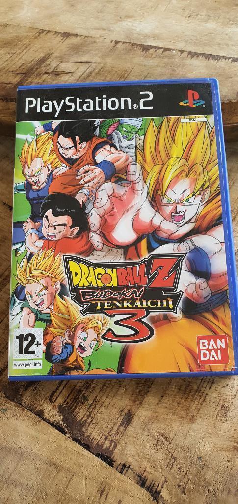 Dragon Ball Z Budokai Tenkaichi 3 PS2, Spelcomputers en Games, Games | Sony PlayStation 2, Zo goed als nieuw, Vechten, 2 spelers