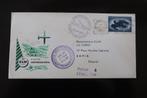 KLM eerstevlucht Amsterdam Sofia 1956, Postzegels en Munten, Ophalen of Verzenden, Envelop