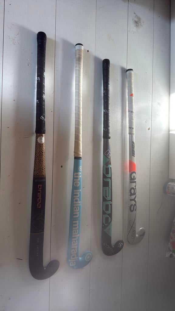 Kinder zaalhockey sticks, Sport en Fitness, Hockey, Ophalen, Gebruikt, Stick
