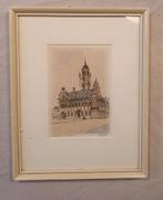 litho Gerard van Berkel Stadhuis Middelburg, Ophalen