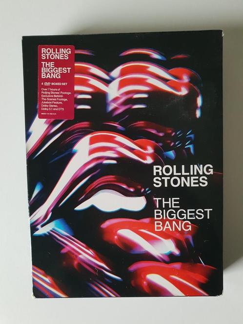 Rolling Stones - The Biggest Bang 4 DVD Box Set, Cd's en Dvd's, Dvd's | Muziek en Concerten, Zo goed als nieuw, Alle leeftijden