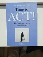 Time to ACT Gijs Janssen |  Tim Batink, Ophalen of Verzenden, Zo goed als nieuw