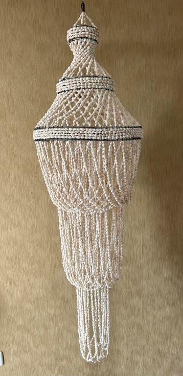 Schelpen kroonlucht uit Bali Boho Ibiza stijl NIEUW beschikbaar voor biedingen