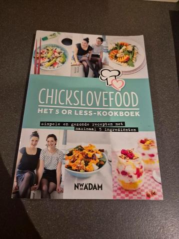 Chickslivefood - Het 5 or less kookboek beschikbaar voor biedingen