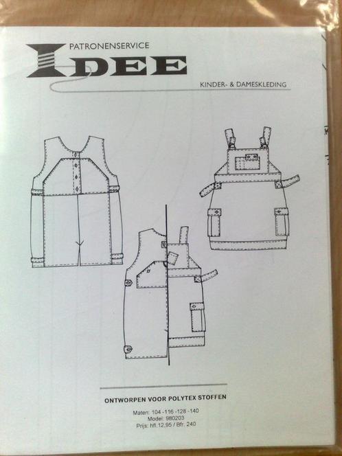 10 x IDEE Kinderen Patronen (€1,50 per patroon), Hobby en Vrije tijd, Kledingpatronen, Kind, Overige merken, Verzenden