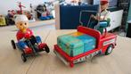 Blikken Go Kart en Airport Luggage Car Modern Toys Japan, Verzenden