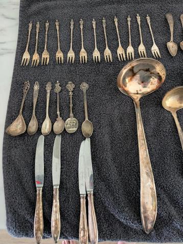 Vintage verzilver Bestek Set beschikbaar voor biedingen
