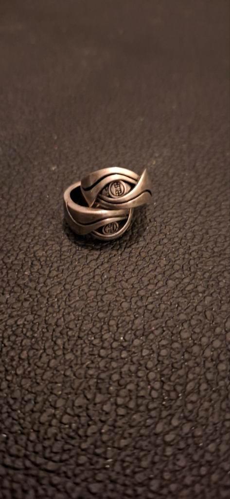 Buddha to Buddha Oorbellen, Sieraden, Tassen en Uiterlijk, Oorbellen, Zo goed als nieuw, Hangers, Zilver, Zilver, Ophalen of Verzenden